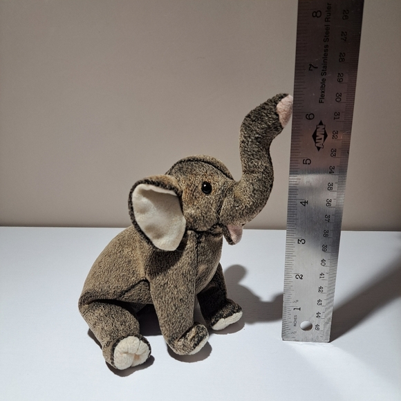 Ty beanie baby trumpet the elephant no heart tag - Picture 3 of 10